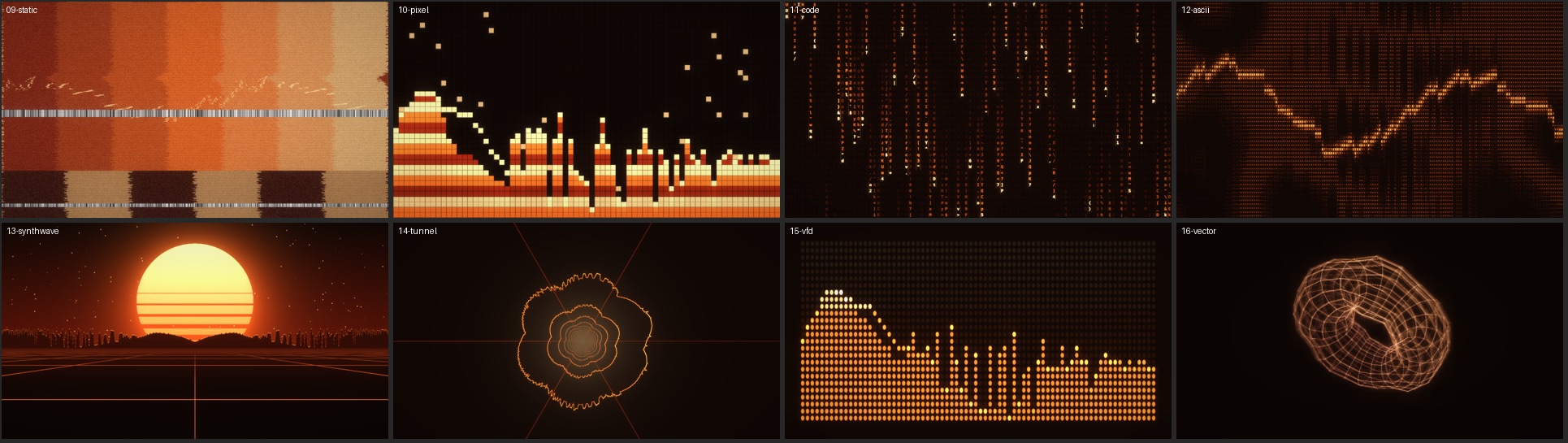 Retro modes